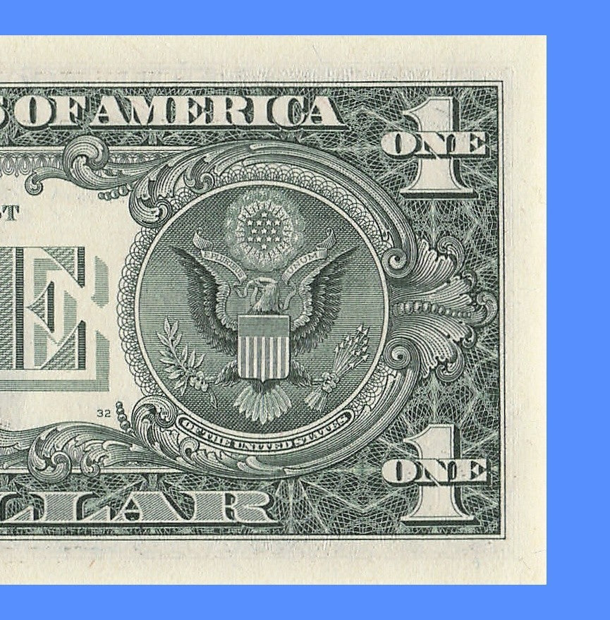 Repeater Fancy Serial Number One Dollar Bill 1s 2s 4s 6s 1988A BC Block