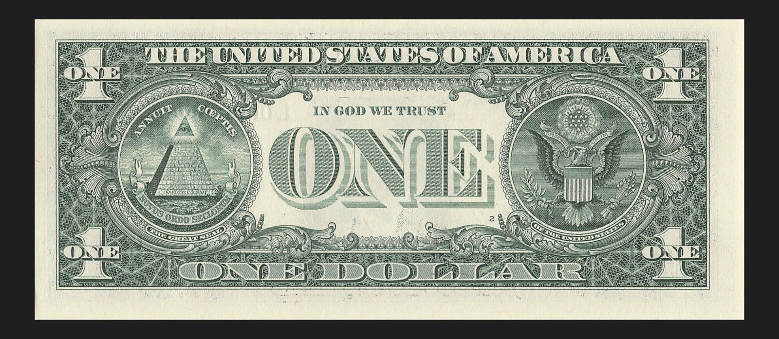 Low Serial Number One Dollar Bill 18 2021 LA Block $1
