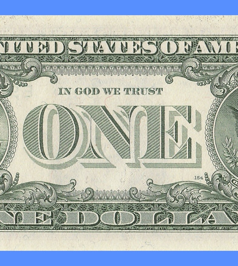 Repeater Fancy Serial Number One Dollar Bill 1985 2s 6s 7s 9s EC Block
