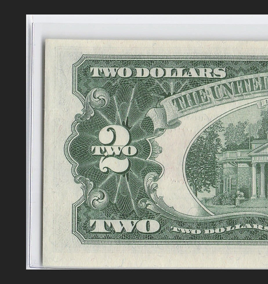 Double Repeater Fancy Serial Number Two Dollar Red Seal 1963 0s 5s 1s 9s