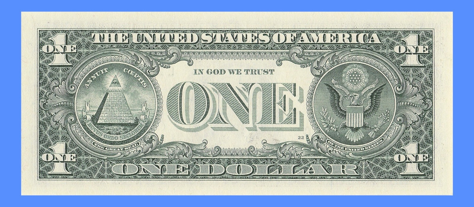 Repeater Fancy Serial Number One Dollar Bill 2s 4s 6s 0s 2003A LA Block