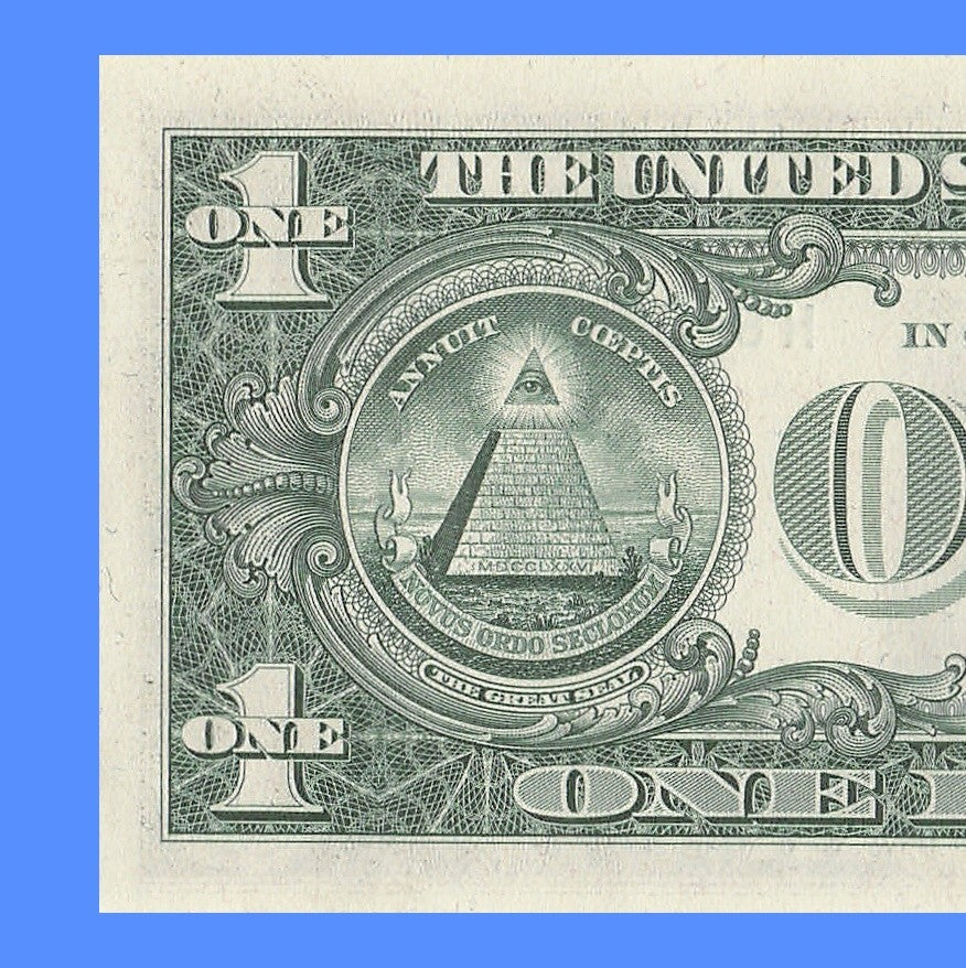 Radar Fancy Serial Number One Dollar Bill 1974 St Louis Trinary 2s 5s 6s HC