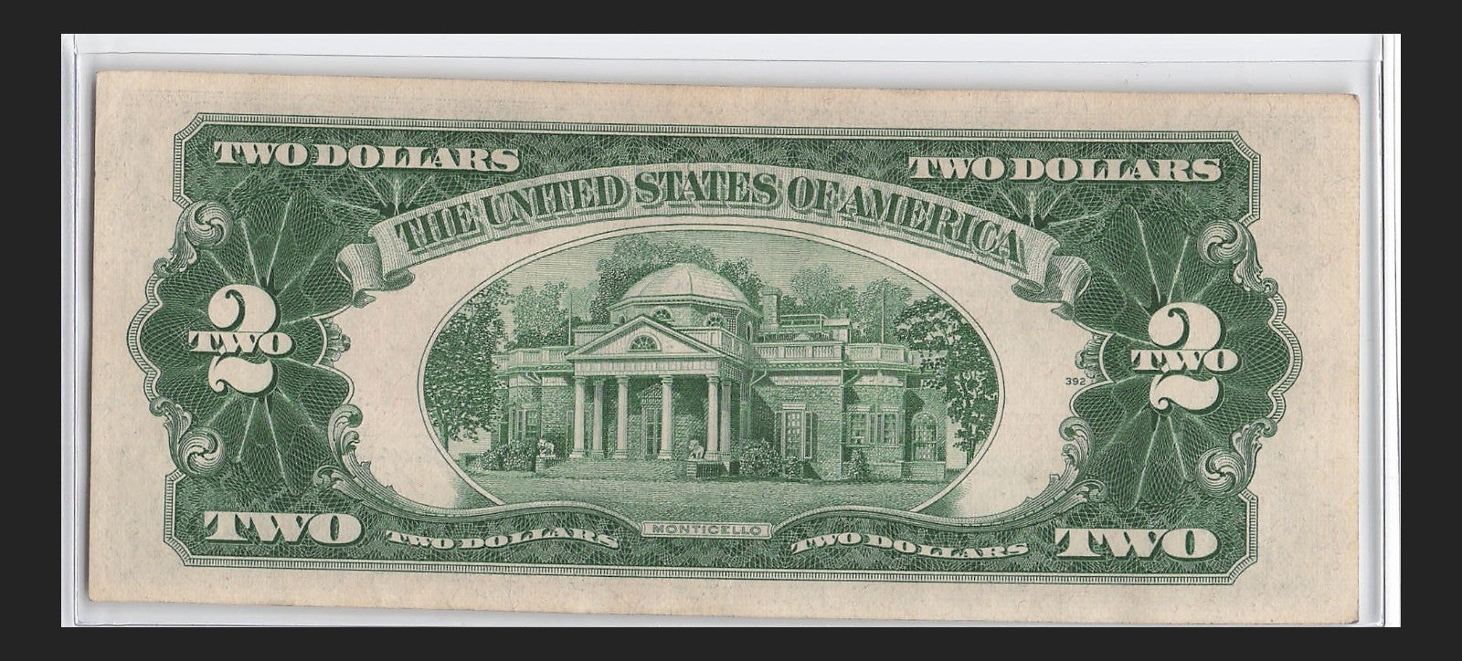 Trinary Fancy Serial Number Two Dollar Red Seal 1953 1s 6s 7s