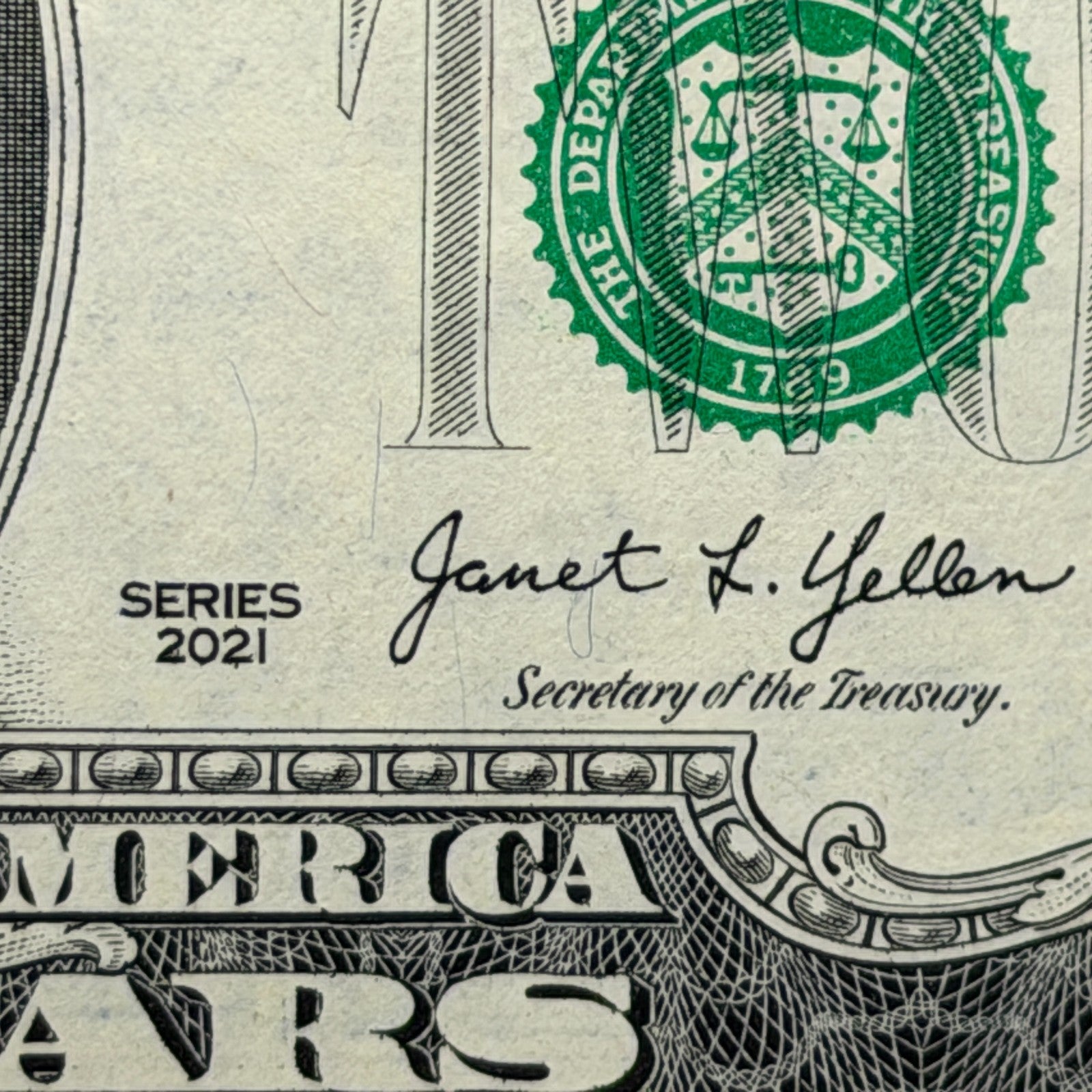 NEW 2021 $2 Two Dollar Bill New York JAMES BOND 007 SEQ From PACK BUYING 1 NOTE