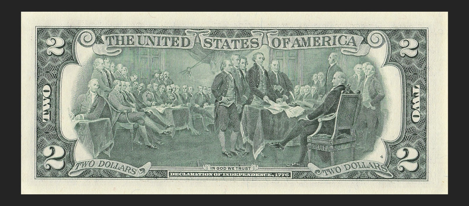 Binary Low Serial Number Star Note Two Dollar Bill H00002202* 2s 0s St Louis