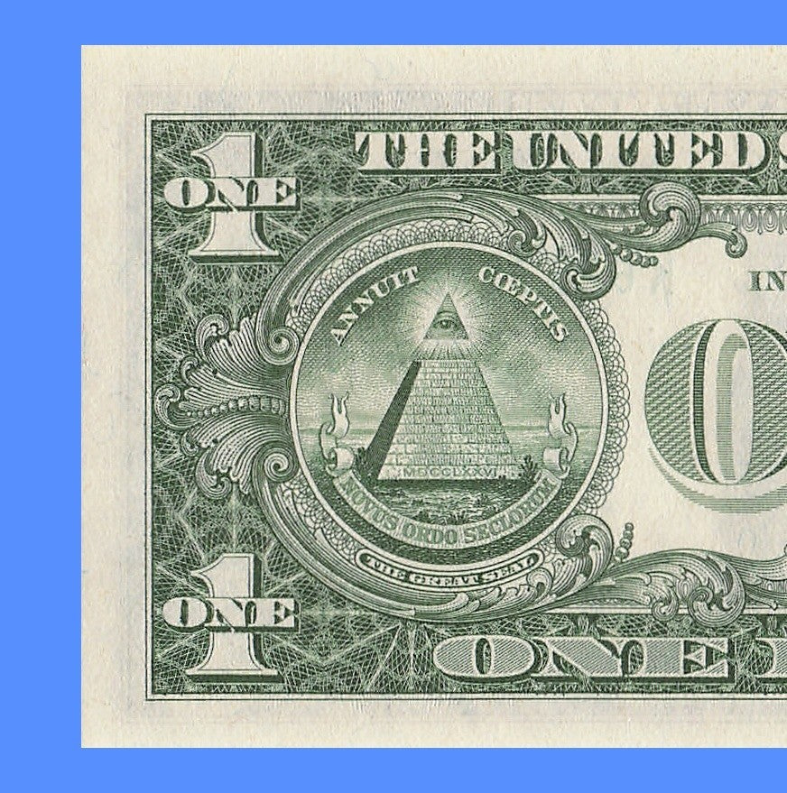 Radar Fancy Serial Number One Dollar Bill 1985 2s 5s 6s 7s KF Block