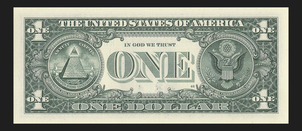 Radar Fancy Serial Number One Dollar Bill 2021 $1 KA Palindrome 4s 6s 7s