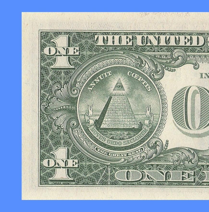 Repeater Fancy Serial Number One Dollar Bill 1981 0s 2s 6s 8s BI