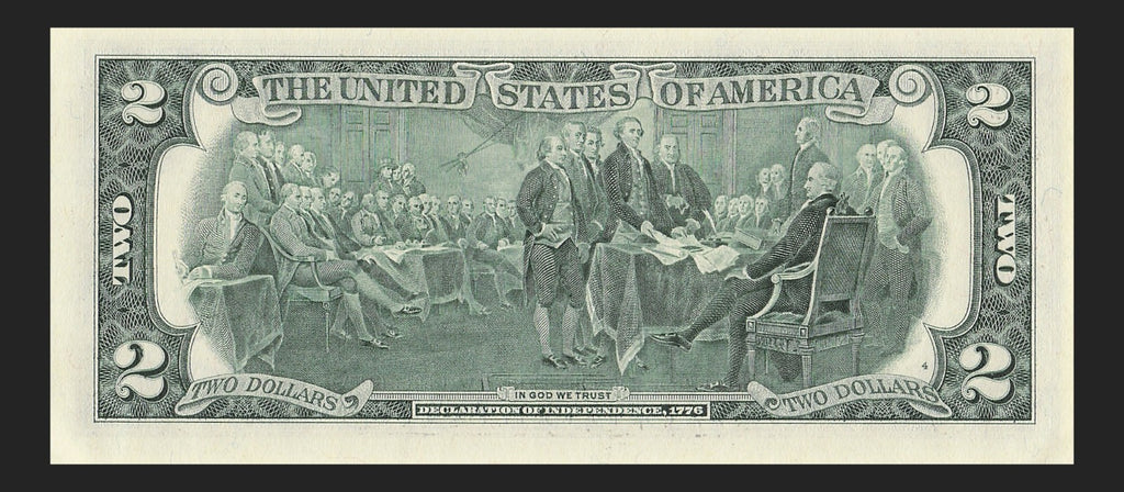 Binary Low Serial Number Star Note Two Dollar Bill C00009009* 9s 0s Philadelphia