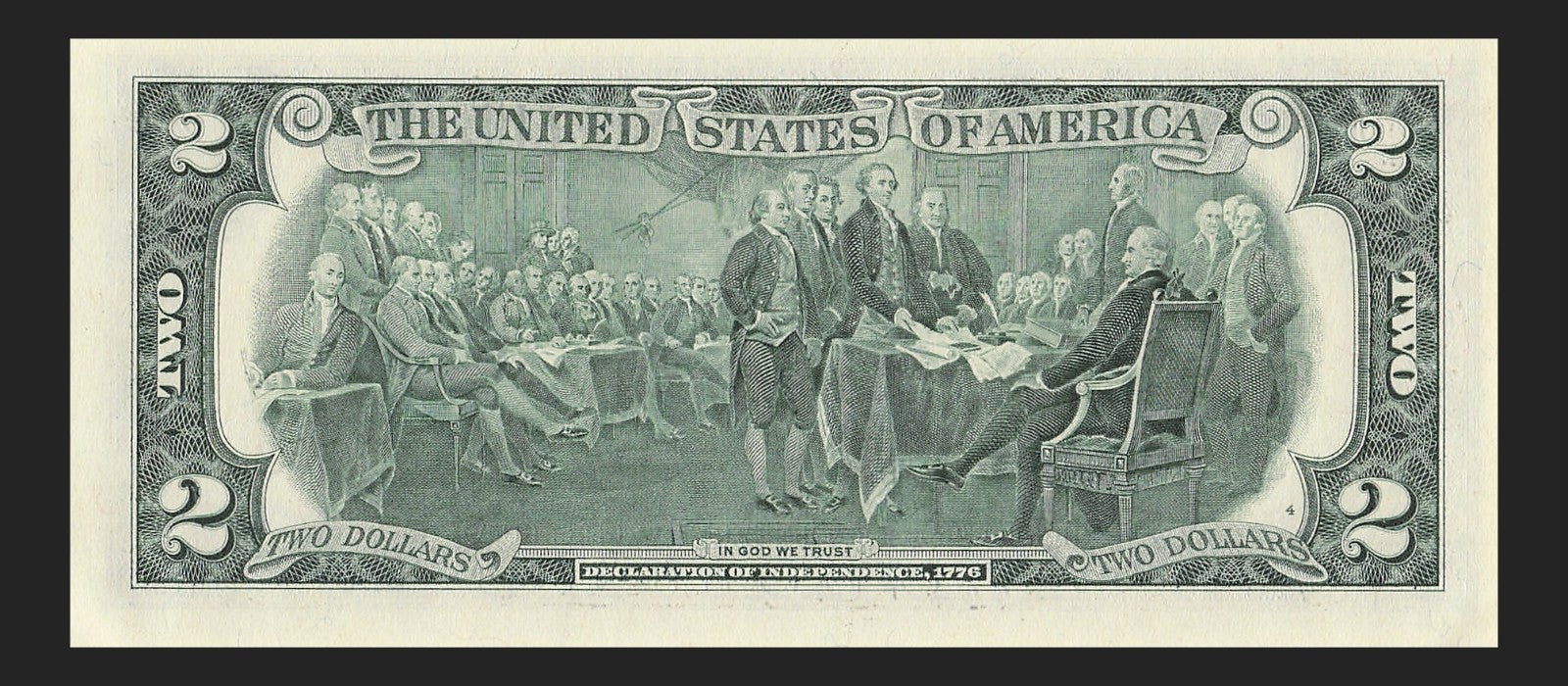 Binary Low Serial Number Star Note Two Dollar Bill C00009009* 9s 0s Philadelphia