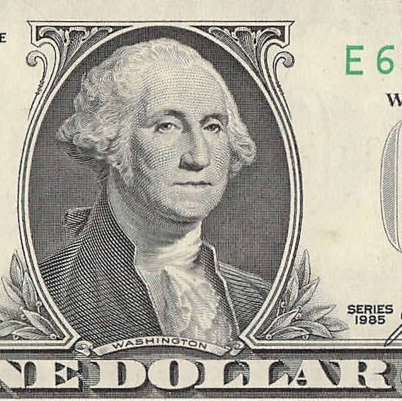 Repeater Fancy Serial Number One Dollar Bill 1985 2s 3s 6s EE Block Trinary