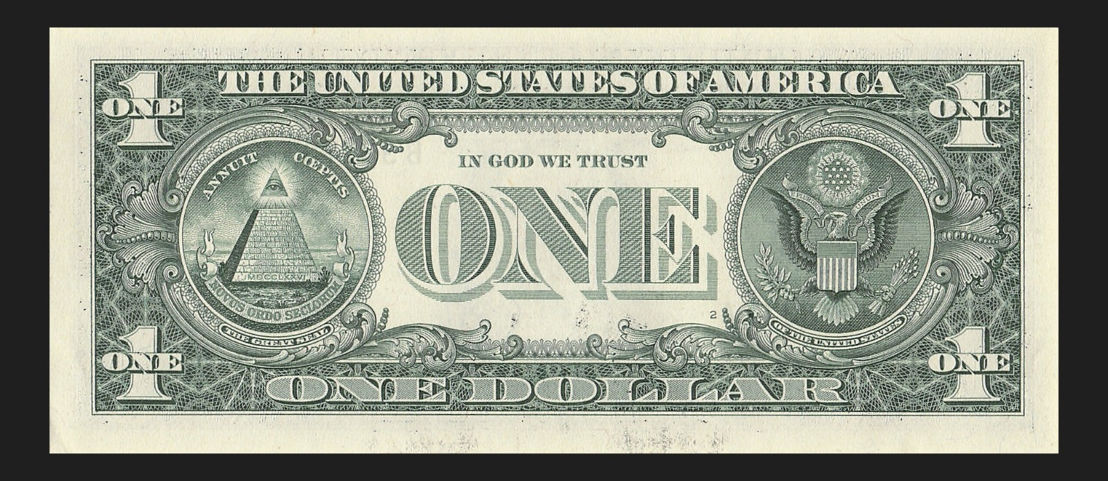 Binary Repeater Fancy Serial Number One Dollar Bill 3s 7s 2021 BA Block $1