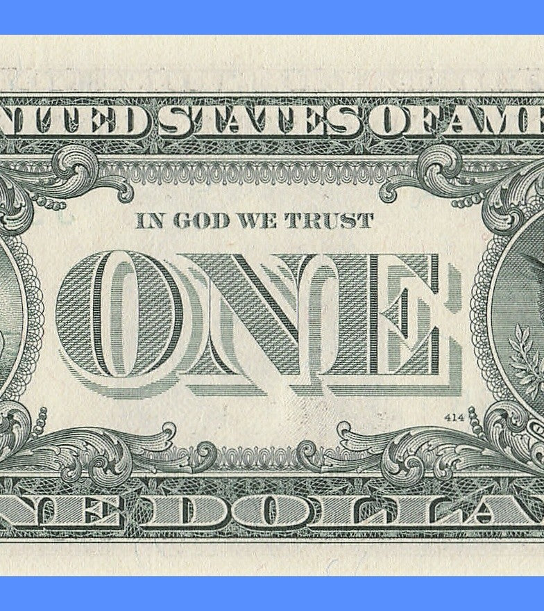 Repeater Fancy Serial Number One Dollar Bill 1988 2s 3s 6s JB Block Trinary