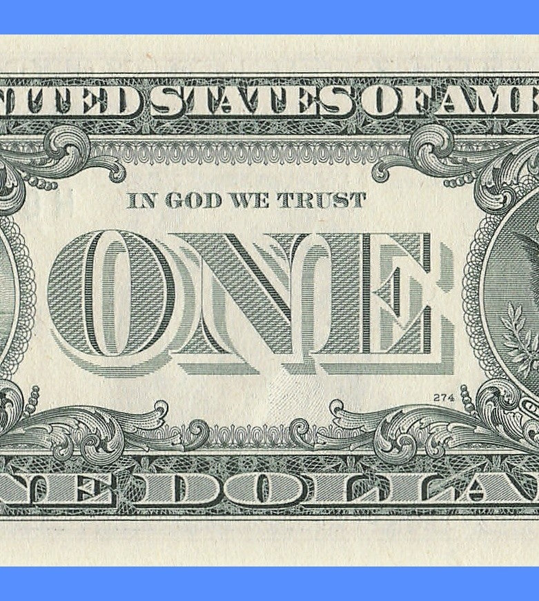 Repeater Fancy Serial Number One Dollar Bill 8s 2s 7s 6s 1988 HA Block
