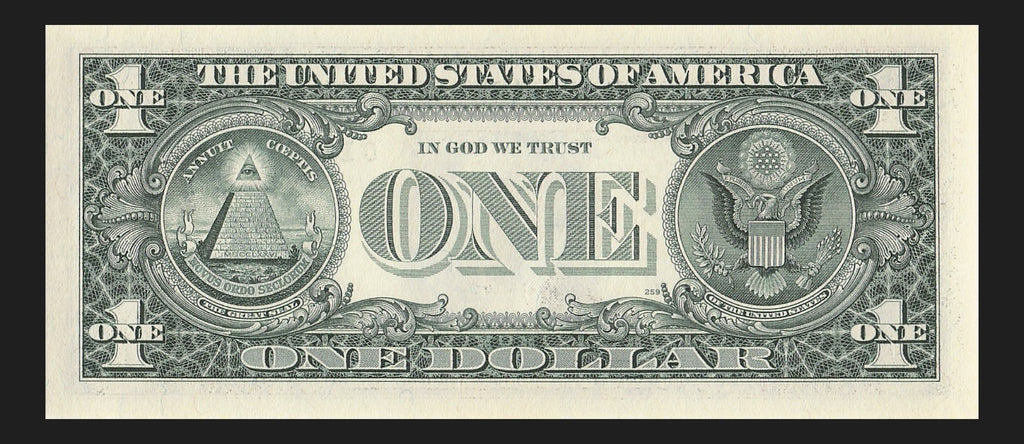 Century Star Note One Dollar Bill 1999 $1 C* Block Philadelphia Date 1889 1989