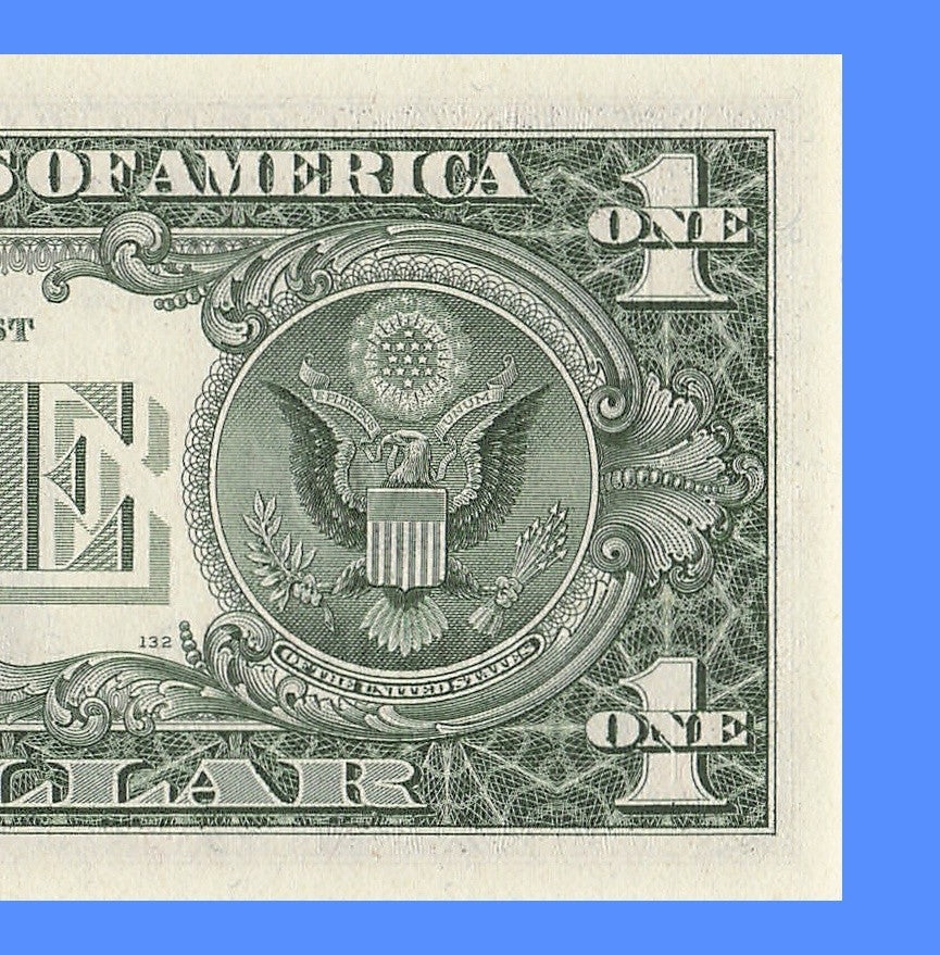 Repeater Fancy Serial Number One Dollar Bill 1985 2s 6s 9s GB Block Trinary