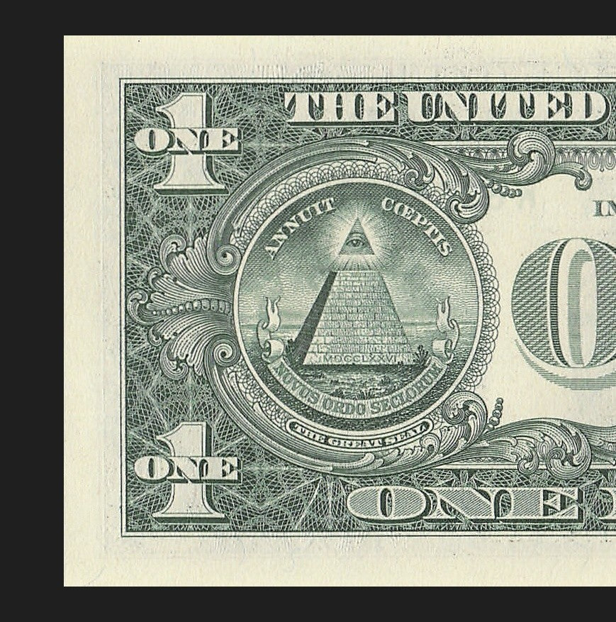 Radar Fancy Serial Number One Dollar Bill 2021 $1 KC Palindrome 3s 8s 9s