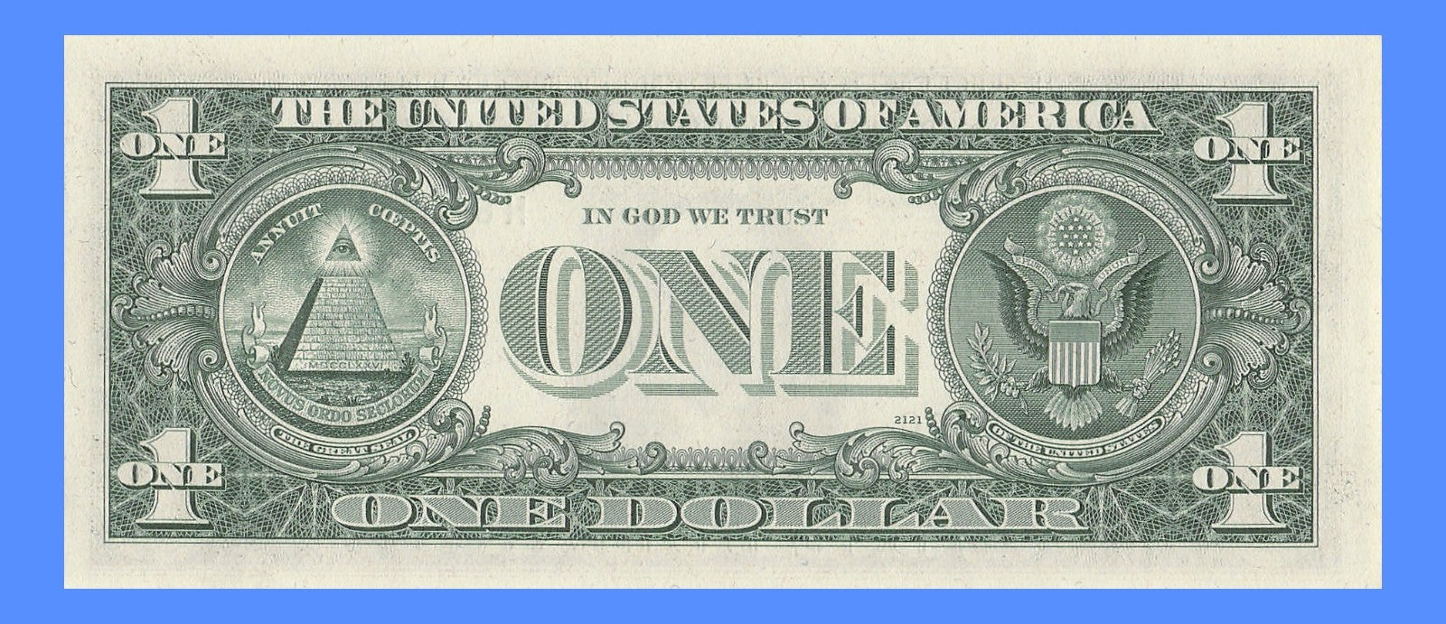 Radar Fancy Serial Number One Dollar Bill 1974 St Louis Trinary 2s 5s 6s HC