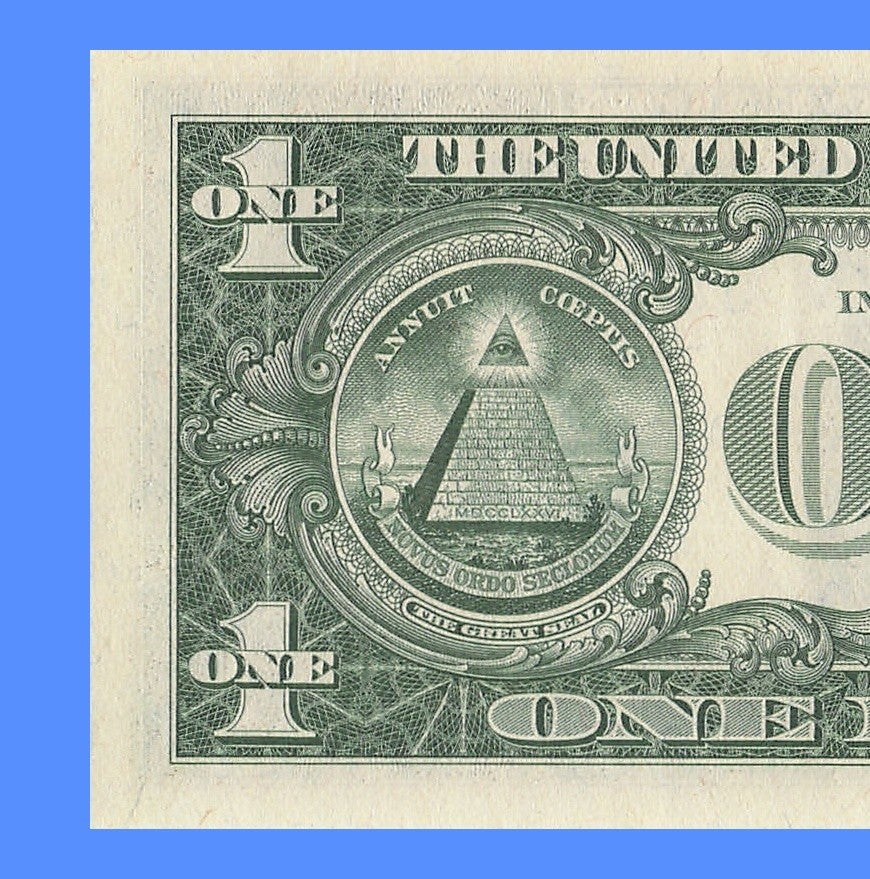 Radar Fancy Serial Number One Dollar Bill 1981 2s 5s 6s JC Trinary