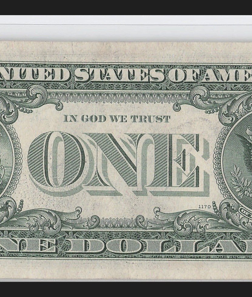 Star Note One Dollar Bill 1969 $1 K* Block Dallas Run 3 UNC