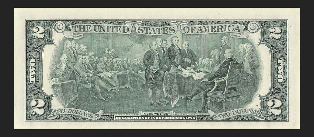 Binary Low Serial Number Star Note Two Dollar Bill E00004004* 4s 0s Richmond