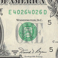 Repeater Fancy Serial Number One Dollar Bill 1981A 0s 2s 4s 6s ED Block