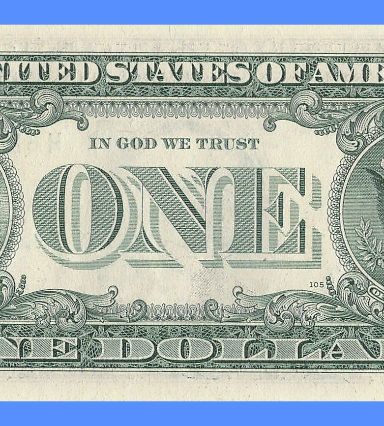 Radar Fancy Serial Number One Dollar Bill 1981 2s 1s 6s 7s HA