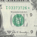 Star Note One Dollar Bill 1969C $1 I* Block Minneapolis Run 1 640K Run UNC