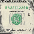 Repeater Fancy Serial Number One Dollar Bill 1985 2s 4s 6s BB Block