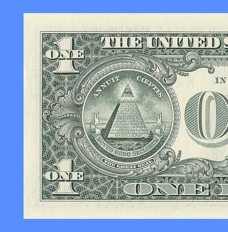 Radar Fancy Serial Number One Dollar Bill 1s 2s 6s 2003A KG Block