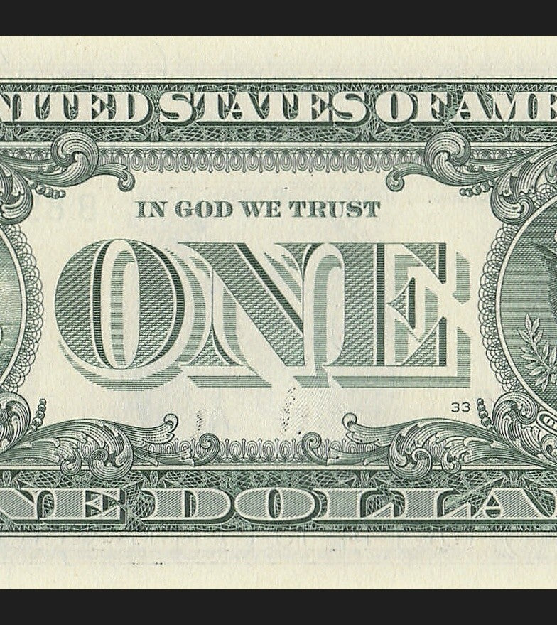 Radar Fancy Serial Number One Dollar Bill 2021 $1 BC Palindrome 0s 8s 9s Flipper