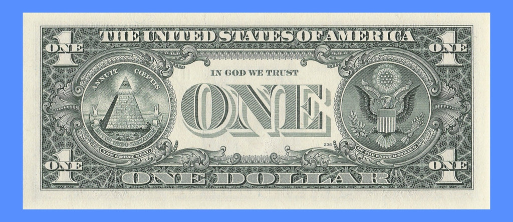 Repeater Fancy Serial Number One Dollar Bill 9s 4s 2s 6s 1988 HA Block