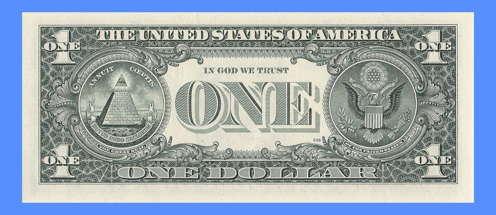 Repeater Fancy Serial Number One Dollar Bill 9s 4s 2s 6s 1988 HA Block