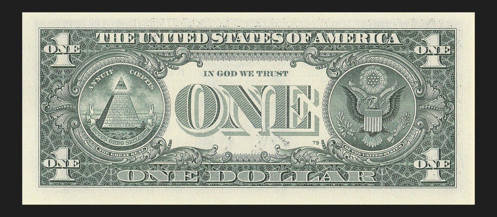 Radar Fancy Serial Number One Dollar Bill 2021 $1 KC Palindrome 2s 7s 3s 5s