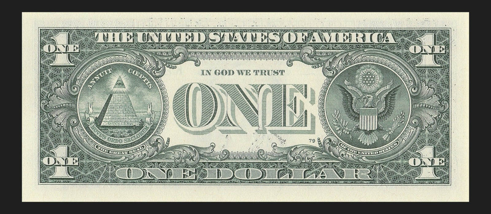 Radar Fancy Serial Number One Dollar Bill 2021 $1 KC Palindrome 2s 7s 3s 5s