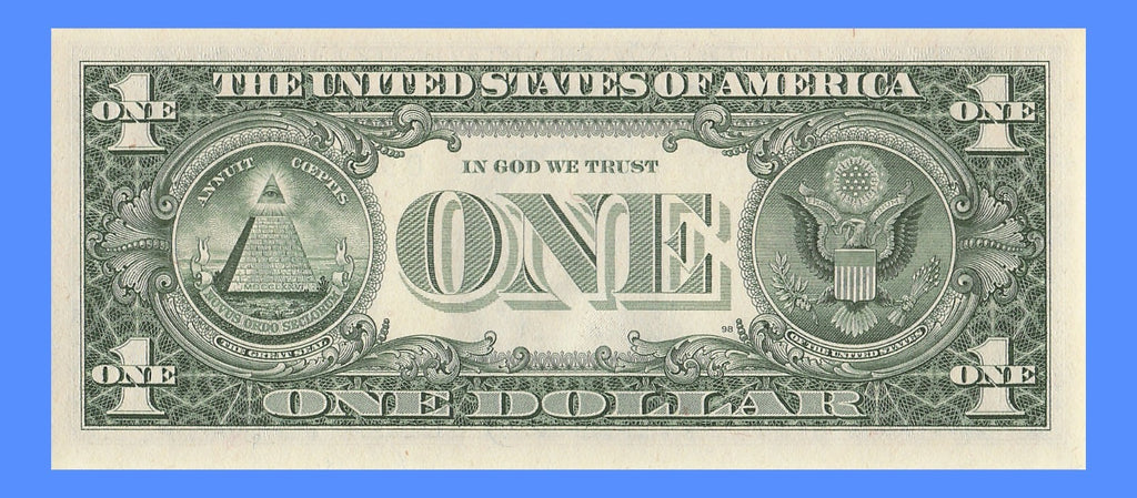 Repeater Fancy Serial Number One Dollar Bill 1985 2s 6s 9s DC Block