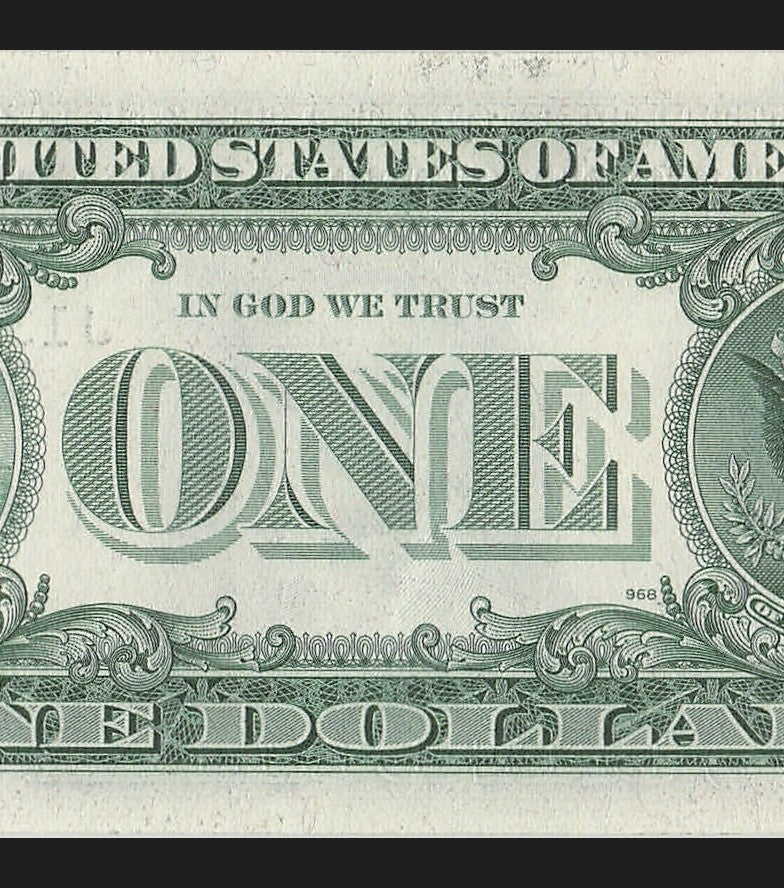 Star Note One Dollar Bill 1963A $1 J* Block Kansas City Four Trailing 0s