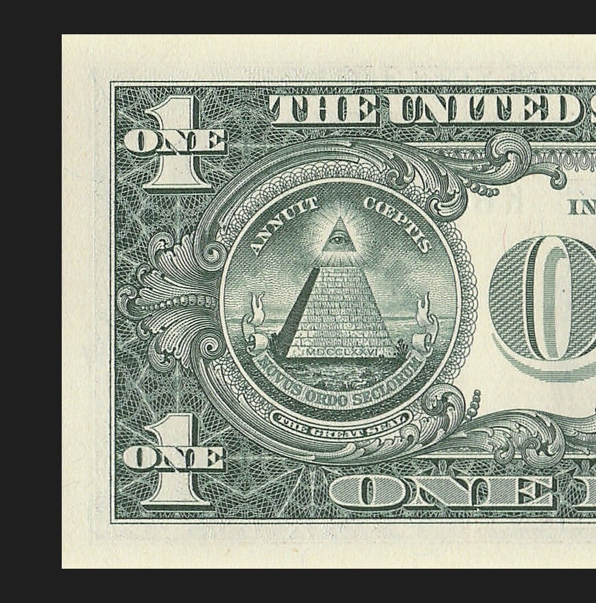 Radar Fancy Serial Number One Dollar Bill 2021 $1 KA Palindrome 4s 6s 7s