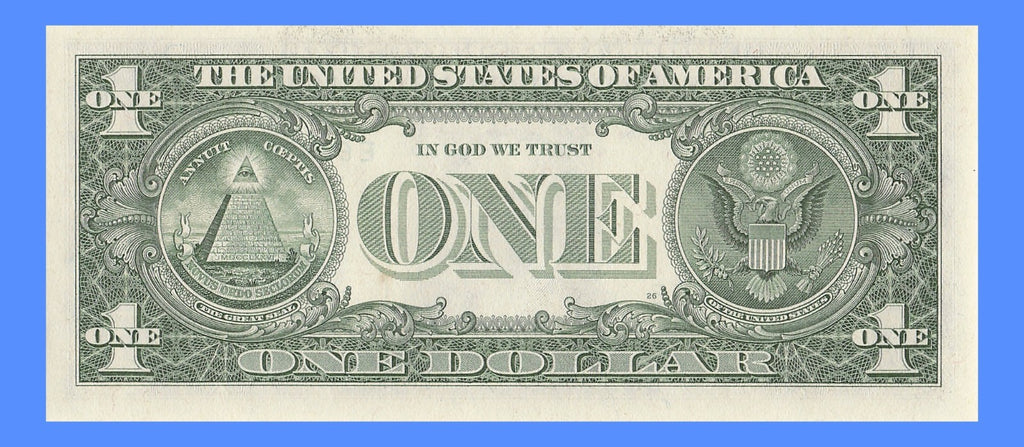 Repeater Fancy Serial Number One Dollar Bill 1985 2s 3s 6s EE Block Trinary