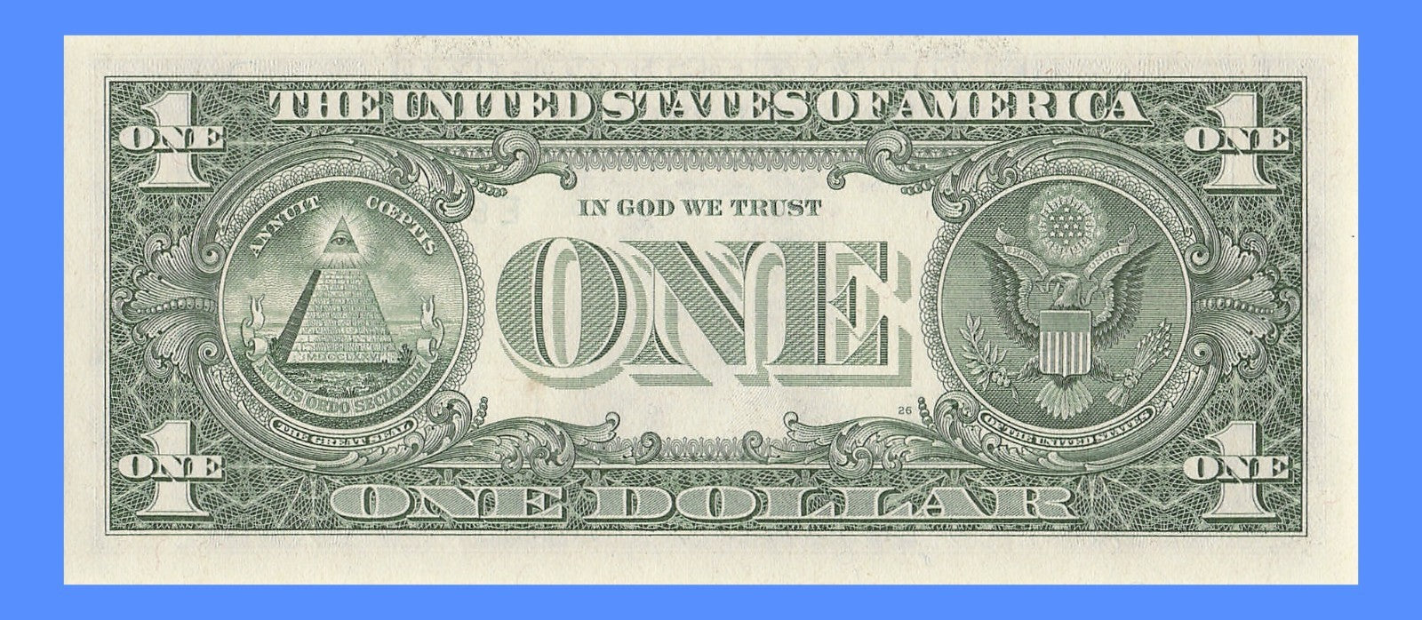 Repeater Fancy Serial Number One Dollar Bill 1985 2s 3s 6s EE Block Trinary
