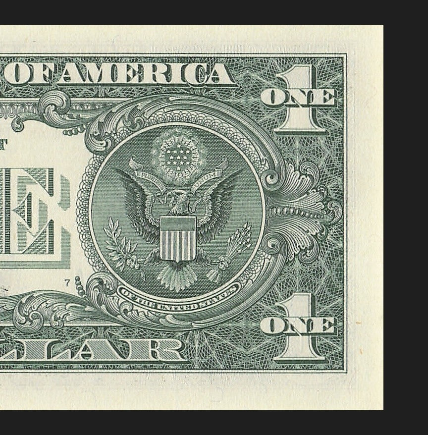 Radar Fancy Serial Number One Dollar Bill 2021 $1 EA Palindrome 4s 2s 8s 1s