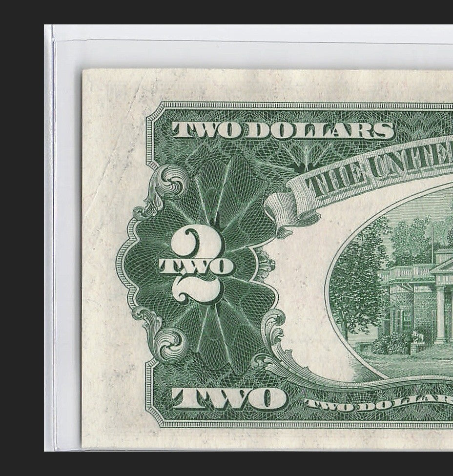 Four in a Row 1s Fancy Serial Number Two Dollar Red Seal 1953C $2 POS 3