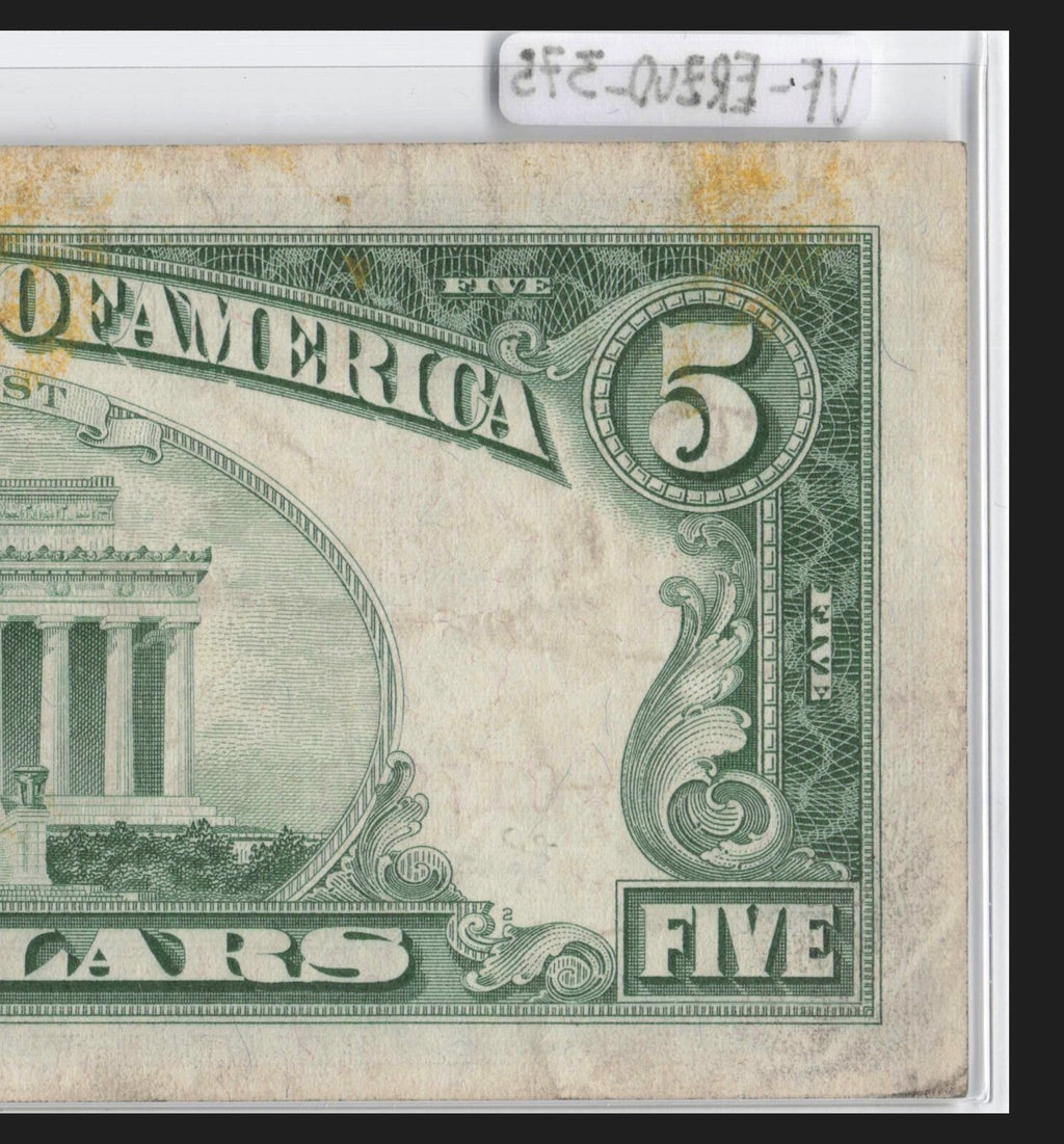 Repeater Star Note Fancy Serial Number Five Dollar Red Seal 1963 *A 0s 1s 7s 9s