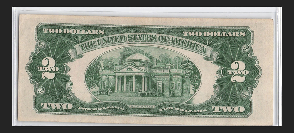 Trinary Fancy Serial Number Two Dollar Red Seal 1953 1s 6s 7s