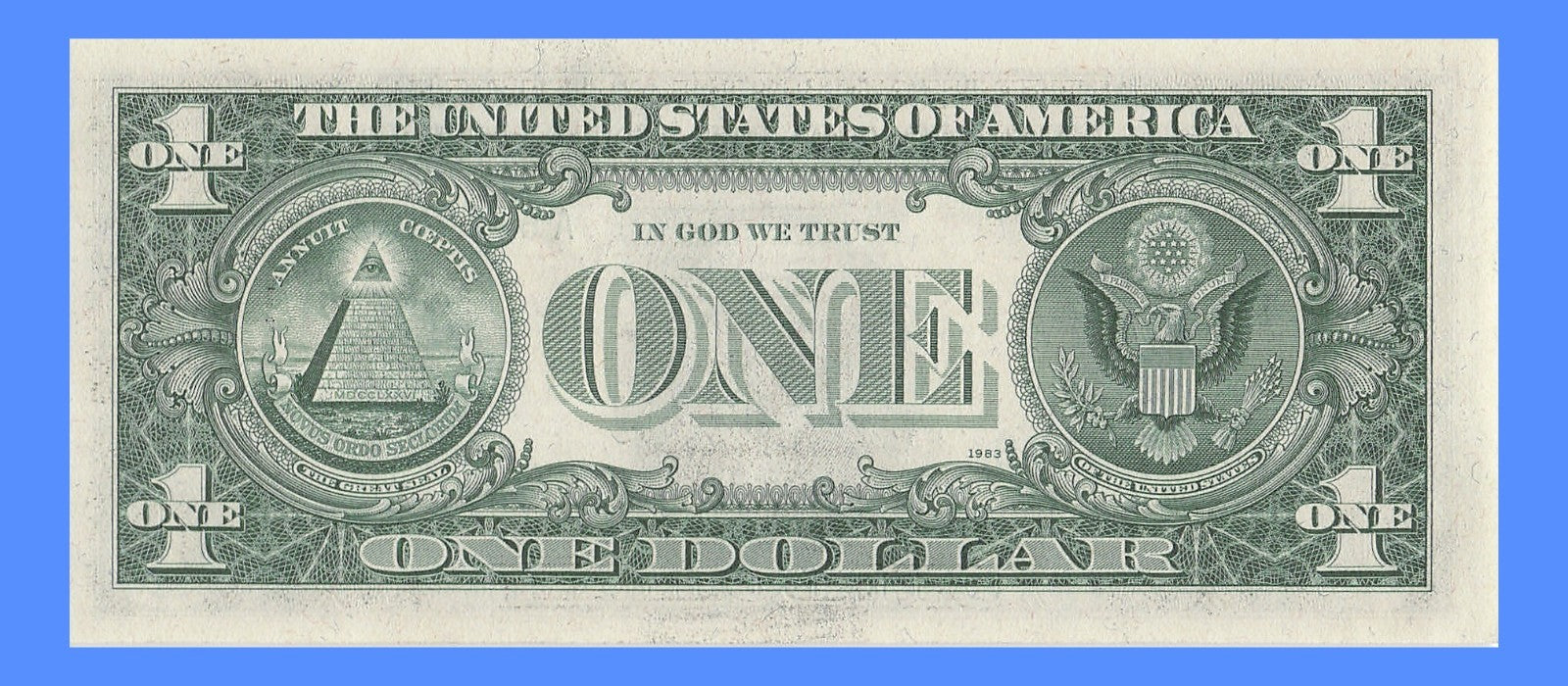 Radar Fancy Serial Number One Dollar Bill 1974 Boston 2s 4s 5s 6s AB