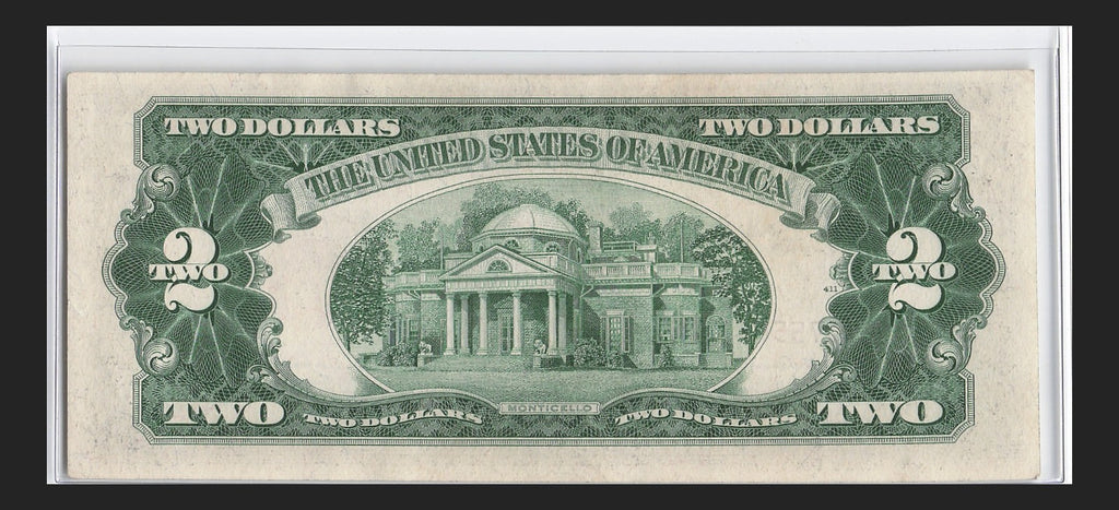 Trinary Fancy Serial Number Two Dollar Red Seal 1953 C Sequential 5s 6s 7s