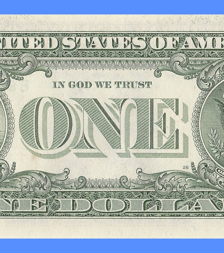 Repeater Fancy Serial Number One Dollar Bill 1985 2s 3s 6s EE Block Trinary