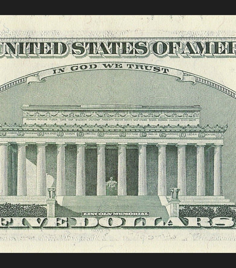 Star Note Five Dollar Bill 2001 $5 CL* San Francisco Run 2 UNC 1.92 Million