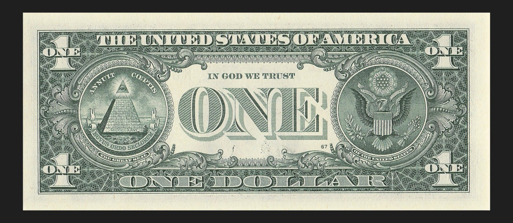 Seven of a Kind 6s One Dollar Bill Fancy Serial Number 2021 $1 KA Block