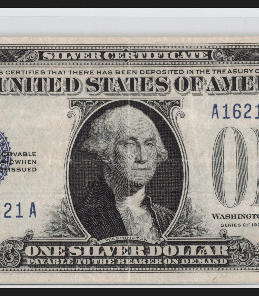 Repeater Fancy Serial Number Funny Back Silver Certificate 1s 2s 6s Trinary